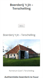 Mobile Screenshot of jit-terschelling.nl