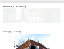 Tablet Screenshot of jit-terschelling.nl